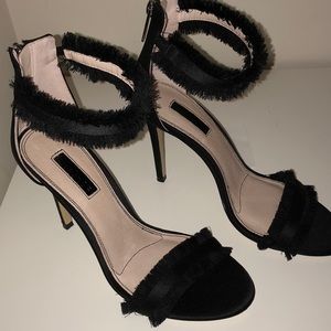 Brand New Top Shop Fringe Sandal Heels